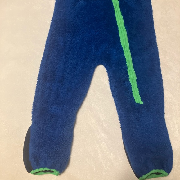 The North Face Kids Blue and Green One Piece Snowsuit - Picture 2 of 7